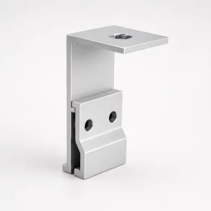 Home Solar Panel Roof Mounting System with Non-Penetrating Anodized Aluminium Corrugated Roof Mount
