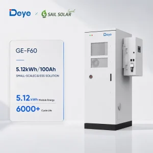 Home Solar Storage BOS-G EU, 61.44kWh LiFePO4 Battery, 51.2V 100Ah, IP55, Floor-Mount Energy Storage System