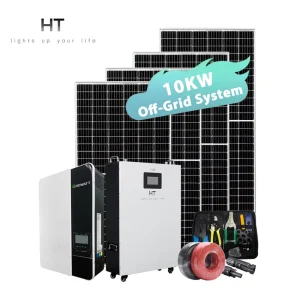 Home Solar System 10KW Off Grid Solar Systems 5KW 8KW Solar Panel Systems With LiFePO4 Battery