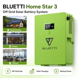 Home Star 3 Off-Grid Solar Energy System 230V AC Residential Battery Backup for Rural House Shop Clinic and Office