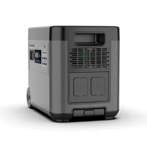 Home Use Emergency Power System Outdoor AC DC Solar Panels Power Bank LiFePO4 2500W Portable Power Station