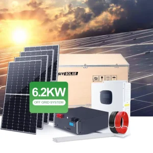 Off Grid Solar Power System 3KW 6KW 10KW 20KW Solar Panels Kit With Battery and Inverter Complete Kit Hybrid Solar Energy System