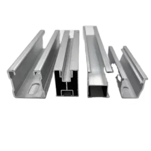 Hot Dip Galvanized Solar Panel Mounting Rails Suitable for Commercial and Residential PV Installations