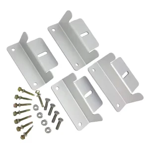 Hot-Dip Galvanized Solar Panel Mounting Z Bracket Kit for RV System Stainless Steel Aluminium Material Roof Installation Site