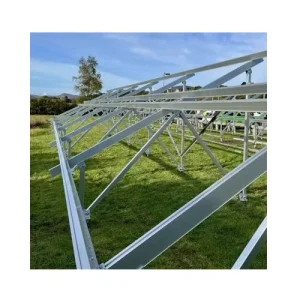 Hot-Dip Galvanized Steel Universal Ground Solar Mounting Bracket Residential Solar Panel Stand