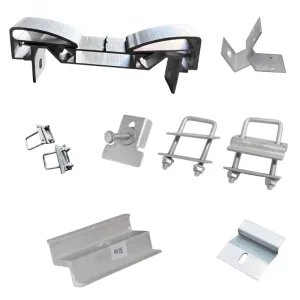 Hot Dip Galvanized Zinc Aluminum Magnesium Ground Solar Mounting Bracket Full Set
