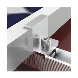 Hot Dip Galvanized Zn Al Mg Mid Clamp End Clamp Fixture for Solar Panel Mounting
