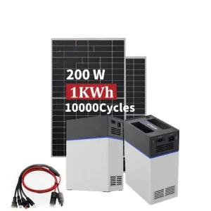 Hot New 200W 1KWH Portable Power Station 12V Hithlium Hero EE1 Solar Panel Generator for Camping High Output Battery Power