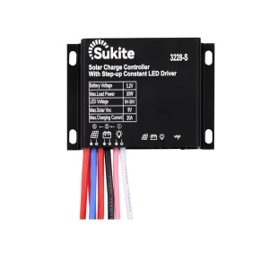 Hot Selling Solar Charging Controller with boost Constant Current LED Driver Lighting Switch Voltage Controller