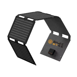 Hot selling Five fold Solar Panels Outdoor Large Capacity Ultra light Thin Photovoltaic Panel 45W Portable Charging Panel