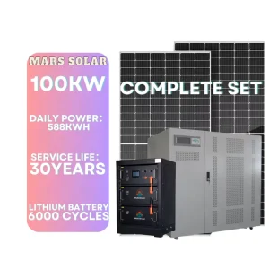 Hotel Use Solar Inverter 100Kw All In One Solar Controller Inverter For Off Grid Solar Panel System With Battery Energi System
