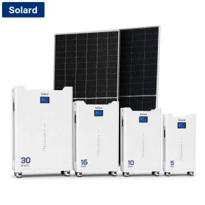 House Energy Station Long Life Service Commercial Backup 51.2V 600Ah 30kWh Solar Stackable LiFePO4 Energy Storage Battery Pack