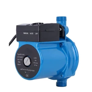 Household Shielded Cast Iron Pump RS15-9 Hot Cold Water Booster Pump Water Heater Pressurized 110V Solar Automatic Circulating
