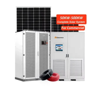 Hybrid Commercial 100KW 120kW 160KW 200KW 300KW ESS Solar Power System Solar Panel System Kit