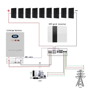 Hybrid Inverter 5kW Monocrystalline Silicon MPPT Solar System Off Grid Pure Sine Wave Home Use
