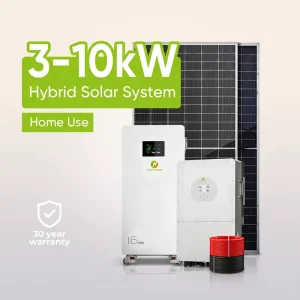 Hybrid Off-Grid Solar Energy System 5Kw 8Kw 10Kw 10000W All-In-One Solar Power System Eu Stock