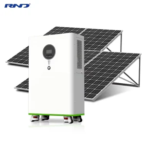 Hybrid Solar Energy Storage Inverter 8089Wh LiFePO4 Battery 3600W 5000VA High PV 5000W MPPT 500VDC Pure Sine CAN 6500 Cycles