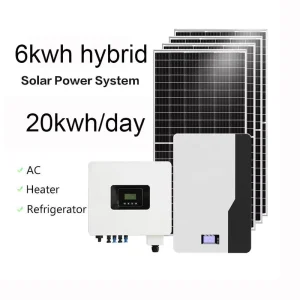 Hybrid Solar Energy System off Grid 10-20KW IP65 Stackable Solar Power System with CAN Communication for Home Use