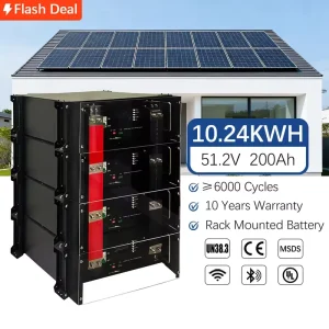 Hybrid Solar Inverter 10kW Batterie Lithium Solaire Lithium Battery 30kW Lithium Battery Solar PV on Grid System