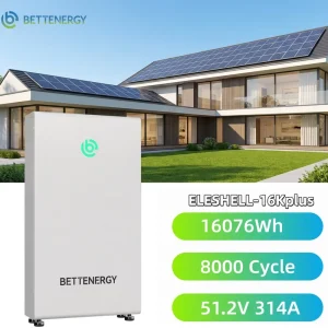 Hybrid Solar Inverter 48V LiFePO4 Battery 51.2V 10-16KW Wall-Mounted Home Energy Storage System IP54 Protection 10-Year Warranty
