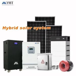 Hybrid Solar Inverter 6.2kW Home Energy Storage System Lithium Battery 10kWh 15kWh 30kWh Complete Solar Power System