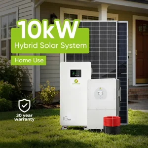 Hybrid Solar Power System 10KW 8KW 8000W 6KW 5000W Domestic Complete Set with Storage