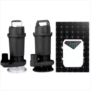 Hybrid Solar Pump Submersible for Irrigation 35m3/h Max Flow 30m Head 110V