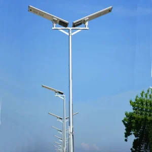 IP65 All-in-One Solar Street Light Outdoor Solar Pole Light for Municipal Lighting Projects