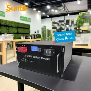 IP65 CAN LiFePO4 51.2V 10-50kWh Smart BMS Stackable Rack-Mounted Split Hybrid Grid UPS Battery with 10-Year Warranty
