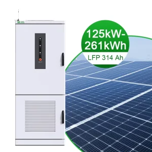 IP65 Liquid Cooled Lithium Battery Pack Hybrid System 100kWh Industrial Battery Storage Cabinet