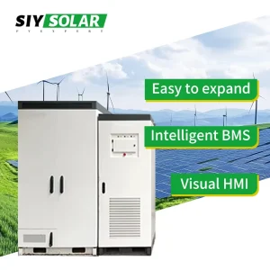 IP65 Outdoor Air Cooling 100kW 215kWh ESS Cabinet LiFePO4 Battery Solar Power Backup Solution