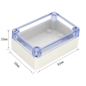IP65 Waterproof ABS Plastic LED Driver Enclosure Molded Sealed Box Outdoor Street Light Power Control Equipment