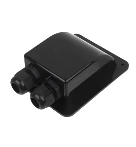 IP65 Waterproof Double Hole Arc ABS RV Cable Entry Bracket For Solar Panels For Caravan Roofs Featuring IP65 Junction Box