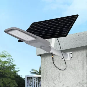 IP65 Waterproof Outdoor Smart Aluminum Split 60w 120w 150w 200w 300w Lithium Battery High Effective Solar Power Street Light