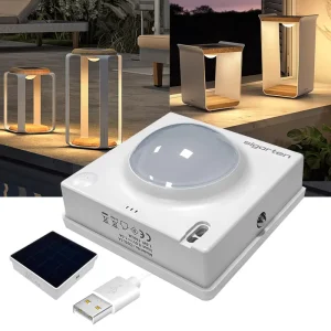 IP65 Waterproof Rechargeable Solar Light Parts Accessories Multifunctional Intelligent Sensing Solar Led Panel for Lanterns