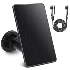 IP66 Waterproof Solar Panel for TACTACAM SPYPOINT 3W Charger 6V/12V with 6000mAh Battery Compatible Trail Cameras