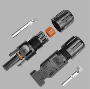 光伏太阳能系统面板电缆用公母光伏IP67防水太阳能光伏连接器