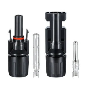 IP67 30A 1000V PV DC Waterproof Solar Photovoltaic Connectors Male Header Female Connector for Photovoltaic Energy System