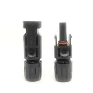 IP67 光伏太阳能系统连接器 多针铜触点 PC 外壳 公母电缆接头 1000V 17-30A
