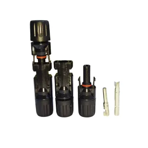 IP67 PV Connector Solar Cable Accessory 1000V 1500V 30A MC Four Male and Female Plug Copper Nylon Housing Material