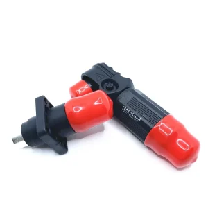 IP67 Power Cable Plug Inner Screw Socket HV 150A 8mm Contact Battery Energy Storage Connector
