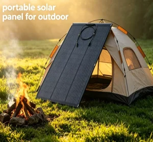 IP67 Waterproof Monocrystalline Flexible Solar Panel for Tent Trailer and Car Roof
