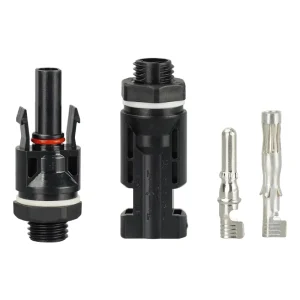 IP67 Waterproof Solar Connector 2Pin30A 1000V DC Male & Female PV Solar Cable Connector in a Set for Solar