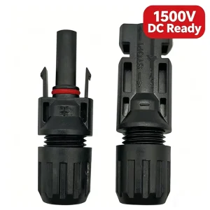 IP67 Waterproof Solar PV Connector 1000V 1500V DC Photovoltaic Connector Male Female Quick Connect for Solar Panel Cable