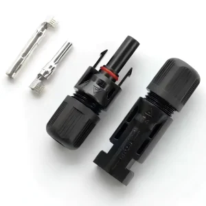 IP67光伏太阳能连接器铜触点PC 1000V DC多针公/母电缆接头，适用于太阳能发电系统