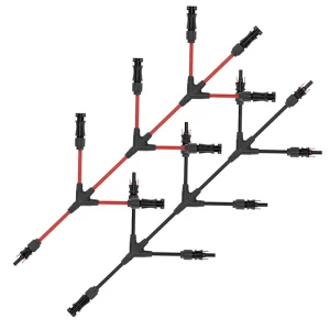 IP68 1500V Power PV Cable Assembly 65A Y Type Copper Connector XLPE Harness Fast Installation Certified Utility Scale Solar