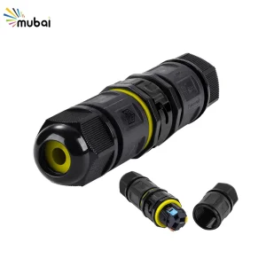 IP68 防水电缆连接器 公头母头 2 针 3 针快速连接器，用于太阳能发电系统电线连接