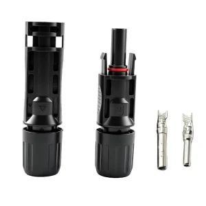 IP68 Waterproof 1500V Solar Panel Solar Panels Connector 30A PV Cable 6mm 4mm Solar Cable Connector