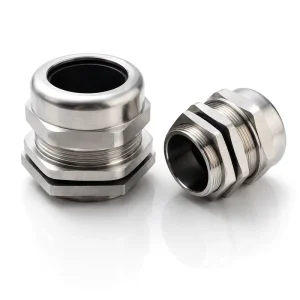 IP68 Waterproof M Metric Thread Stainless Steel Brass Metal Wire Fastening Connector for Outdoor Use Cable Gland