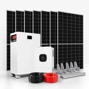 Indoor Off-Grid Solar Energy Storage System 48V Lithium Iron Phosphate 5kWh CAN Communication Battery Pack for Home Backup